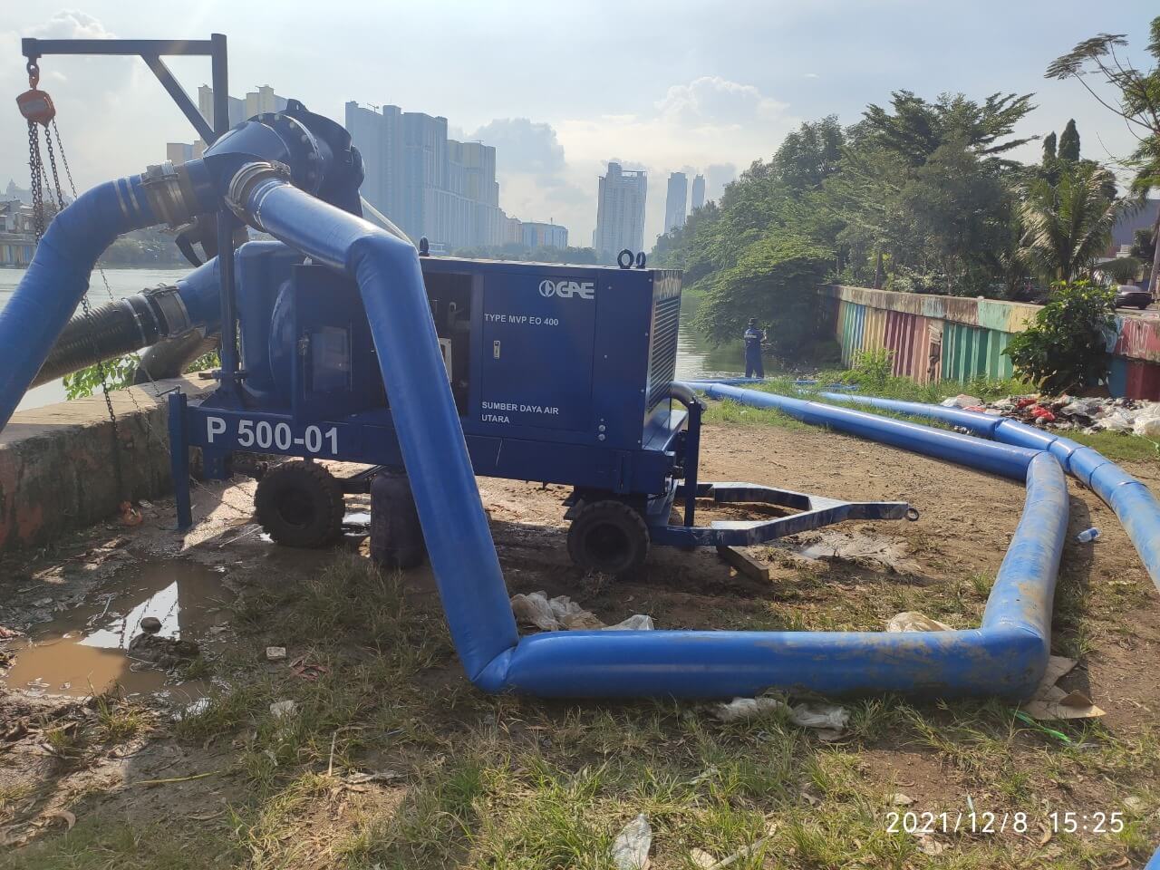 MOBILE PUMP PACKAGE CAPACITY 500 LPS