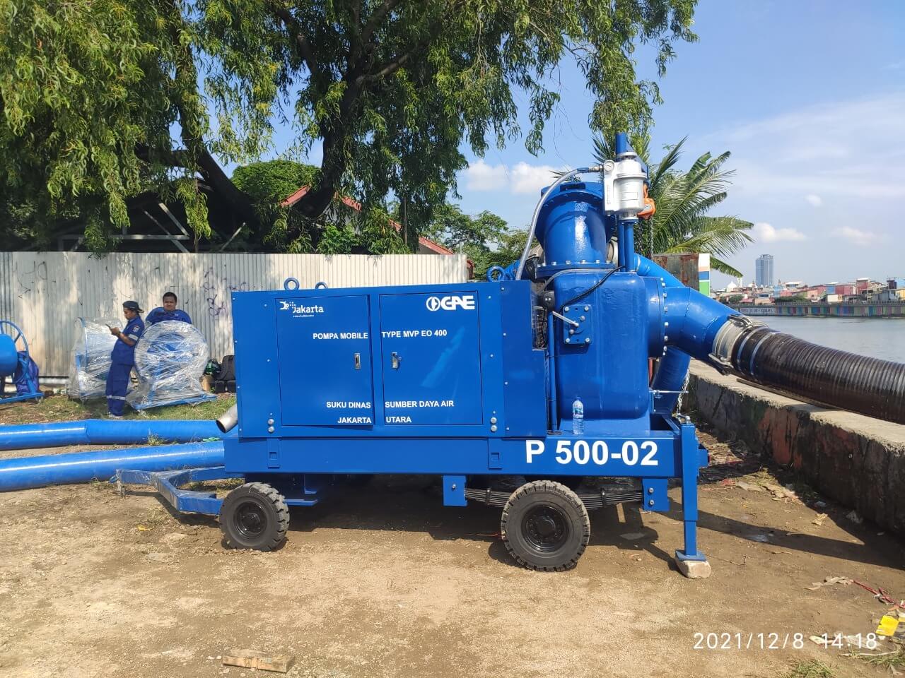 MOBILE PUMP PACKAGE CAPACITY 500 LPS