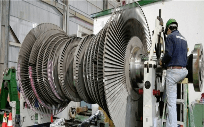 MINOR OH 60 MW ANSALDO TURBINE GENERATOR